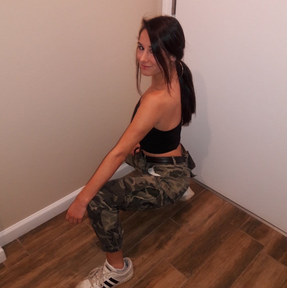 Black Crop Top